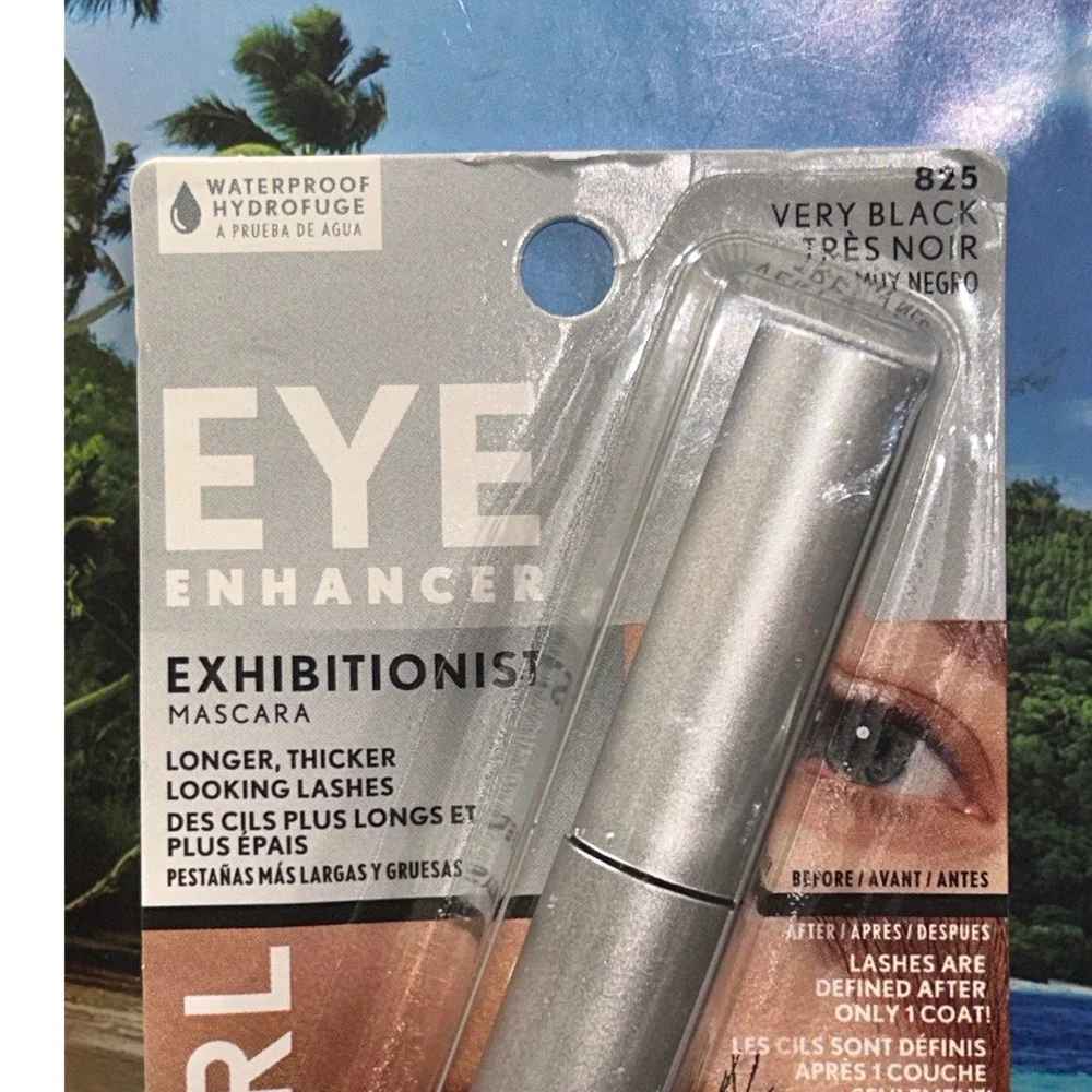 Covergirl Exhibitionist Waterproof Mascara 825 Very Black Eye Enhancer 0.3oz NEW